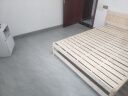 零树实木床主卧双人床现代简约卧室家具单人床出租房床 1.5m*2m GS-04 实拍图