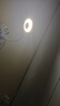 声控氛围灯智能语音小夜灯柔光睡觉卧室灯usb接口夜用护眼台灯 圆形声控款 实拍图