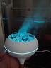 柏探拾音水母香薰机加湿器吐烟圈家用卧室桌面创意摆件氛围灯生日礼物 拾音水母香薰加湿器-【精油*1】 香薰机水母加湿器摆件生日礼物 实拍图