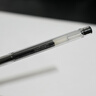 uni三菱 uni-ball UM-100黑色中性笔高颜值0.5mm黑笔签字笔商务学生考试刷题专用水笔水性笔 1支 实拍图
