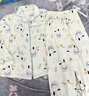 爱茵慕西春秋夏季月子服孕妇睡衣产妇哺乳睡衣套装喂奶衣吸汗透气家居服 ASF1705# 2XL码 (推荐体重140-155斤左右) 实拍图