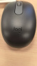罗技（Logitech）M196 无线蓝牙鼠标 办公鼠标 笔记本商务办公家用 小巧便携 对称手型 石墨灰 实拍图