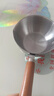 不锈钢泼油小锅热油专用锅奶锅热奶锅家用牛奶迷你小锅淋油神器 7cm 300ml 实拍图