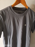 杰克·琼斯（JACK&JONES）25年男装T恤男夏季T恤舒适男士短袖凉感多色上衣纯色水洗不易走形 C13沙灰色 S 实拍图