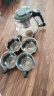 【京东物流】茶壶套装整套茶具大容量玻璃茶杯带滤网耐高温泡茶具 1000ML一壶+四杯套装 实拍图