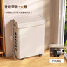 世纪宝贝（babyhood）儿童马桶辅助器 宝宝小马桶坐便圈扶手架座便器 PU软坐垫 139天蓝 实拍图