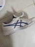 亚瑟士ASICS男鞋透气跑鞋运动鞋缓震舒适跑步鞋 GEL-CONTEND 4 米白色/蓝色 43.5 实拍图