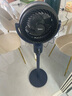 美的（Midea）【变频轻音】空气循环扇家用遥控电风扇四季净化扇轻音落地扇99%抑菌桌面小风扇大风力风扇GDG24ZR 实拍图