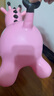 贝倍馨儿童跳跳马1-3岁可坐宝宝防摔充气马跳跳马婴儿玩具一周岁摇摇马 跳跳马-粉色【送3件套：围巾+铃铛+充气泵*1】 精选防侧翻 实拍图