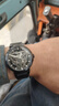 飞亚达（FIYTA）星际系列“太空舱” 黑盘钢带 镂空男机械表 节日礼物送男生 实拍图