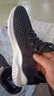 回力（Warrior）官方男鞋夏季透气网鞋男士运动鞋网眼镂空休闲跑步鞋子男黑白44 实拍图