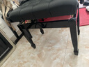 铂西诺（POXINO）实木烤漆加厚钢琴琴凳单双人可升降调高书箱钢琴椅凳古筝凳凳子 【单人| 马蹄加厚凳面 |无书箱】 实拍图