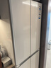 海尔（Haier）小红花系列418升594mm专业超薄零嵌十字T型家用电冰箱一级能效BCD-418WGHTDB9WVU1国家补贴20% 实拍图