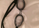 速比涛（Speedo）Edge进口精工泳镜高清防水防雾游泳装备男女通用 黑色/烟灰 实拍图