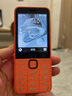 诺基亚（NOKIA）220 4G 移动联通电信全网通 2.8英寸双卡双待 直板按键手机 老人老年手机 学生手机 橘色 实拍图