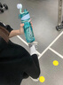 MGXEK德国喷雾运动水杯儿童学生喷水杯子夏季运动户外保冷降温补水 蓝色喷雾杯  【送制冰盒】 1个 650ml 实拍图