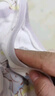 babycare初生婴儿全棉抱被安抚调温产房新生儿包被4层莫利亚浅灰紫90*90 实拍图