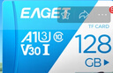 忆捷（EAGET）128GB TF（MicroSD）存储卡 A1 U3 V30 C10行车记录仪&安防监控专用内存卡 高速耐用 实拍图
