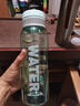 茶花超大容量塑料水杯男便携水瓶太空杯户外运动大号水壶 蓝色 1200ml 实拍图