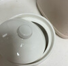 拜杰陶瓷蒸饭碗蒸菜碗蒸蛋碗带盖家用鸡蛋羹隔水蒸纯白蒸碗炖盅5寸 实拍图