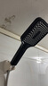 睦歌（MUGE）增压淋浴花洒喷头超强高压大出水通用接口洗澡手持莲蓬头三件套装 暗夜黑-单花洒 实拍图