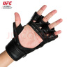 UFC MMA 自由搏击半指训练拳套露指拳击训练分指散打手套健身锻炼7OZ 黑色 S/M 实拍图