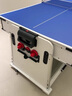 SZX成人标准4合1游戏桌 家庭商用台球乒乓球冰球黑8式室内球厅娱乐桌 7尺4合1-213*111*81cm-白桌+绿布 实拍图