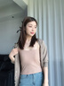 棉客诚品吊带背心女带胸垫美背内衣文胸一体裸感冰丝可外穿抹胸 亲肤粉M 实拍图