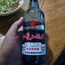 红星二锅头 蓝瓶绵柔8陈酿 清香型白酒 43度 500ml 单瓶装 纯粮口粮酒 实拍图