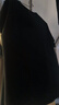 真维斯（JEANSWEST）冰丝短袖t恤男士夏季新款清凉透气运动上衣男宽松吸汗健身跑步衣 黑色 纯色 2XL 【推荐体重140-160斤】 实拍图