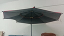 熊火钓鱼伞超轻便携新款折叠大钓伞防暴雨防风加厚万向遮阳伞专用 涂胶黑色金属伞杆2.2米 实拍图