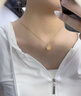 六桂福珠宝 LIU GUI FU JEWELRY狐狸999足金黄金吊坠女2025年新款轻奢小众24k纯金项链首饰送女友 足金小狐狸吊坠+送s925银链子 0.58克 晒单实拍图