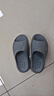 李宁（LI-NING）运动拖鞋男女四季情侣一字拖鞋家居洗澡海边防滑防异味外穿拖鞋 实拍图