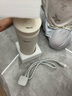 美的（Midea）电热水杯加热水壶保温烧水杯 350ml迷你便携式旅行出差 国补智能恒温 316L不锈钢无异味MK-DB35X22 实拍图
