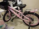 永久（FOREVER）儿童自行车3-6-10-12岁儿童单车男孩童车女童自行车 樱花粉 辐条轮 后座版 16寸【适合身高105-135】 实拍图
