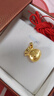 周生生锦鲤鲤鱼福字钱袋黄金吊坠 生生有礼男女款足金挂坠 73537P计价 4.14克(含工费100元) 实拍图