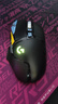 罗技（G）G502 HERO 主宰者 电竞游戏鼠标 有线鼠标 RGB炫彩灯光  机械配重竞技FPS吃鸡宏cf吃鸡鼠标 G502H+黄白贴纸+鼠标垫 实拍图
