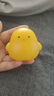 卡通小鸡仔小夜灯高颜值卧室可爱装饰发光玩具儿童生日分享小礼物 皇冠小鸡仔/黄色 实拍图