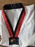 泰拳德古拉跆拳道服儿童成人训练服棉表演服品势竞技服教练服长袖道服 XS码 实拍图