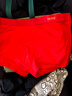 雅鹿内裤男士纯棉平角裤大红本命年男蛇年结婚属蛇年礼物四角礼盒 组合G-袜子2双+内裤 2条 L （推荐体重90-110斤） 实拍图