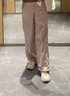 森马（Semir）防晒休闲裤女25夏季一裤两穿阔腿裤凉感裤子109325127003 实拍图