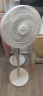 美的（Midea）【幸运草安睡风扇1S】家用轻音立式声控电风扇柔风遥控落地扇台式桌面小型大风量一级能效抗菌电扇 实拍图