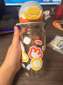 babycare儿童双饮水杯二合一户外运动吸管杯水壶上学大容量PPSU-满杯600ml 实拍图