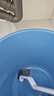 爱丽思（IRIS）手提塑料水桶有刻度加厚多功能储水桶爱丽丝洗涤浇花清洁收纳水桶 容量8L 实拍图