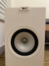 KEF Q350 HiFi无源书架音箱 高保真家庭影院客厅音响2.0 同轴发烧级桌面扬声器 白色 一对 实拍图