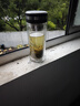 苏泊尔（SUPOR）双层玻璃杯办公泡茶杯男女士茶水分离杯车载水杯子办公泡茶杯子 实拍图