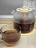 World Kitchen康宁全玻璃养生壶恒温壶煮茶壶煮茶器1L办公室家用花茶壶烧水壶电热水壶煮水壶（茶漏炖盅升级款） 实拍图