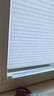 星朵内开窗百叶窗帘免打孔厨房卫生间窗户内倒遮光蜂巢隐形遮挡帘 白色(半遮光） 平米 实拍图