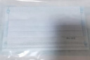 海氏海诺医用外科口罩白色一次性非无菌三层防飞沫防尘口罩医用10只*20包 实拍图