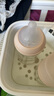贝亲（Pigeon）奶嘴新生婴儿宽口径奶嘴第3代自然实感启衔硅胶奶嘴 L号 6-9月 2只装 实拍图